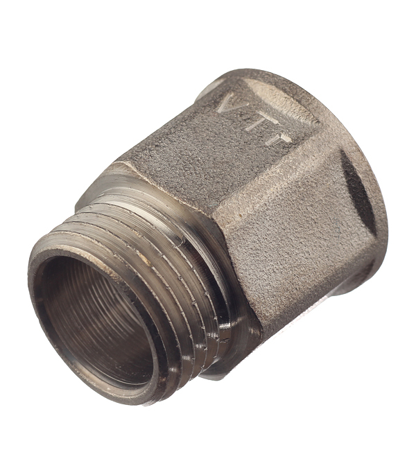 Удлинитель Valtec 20 мм х 1/2 ВР(г) х 1/2 НР(ш) латунный (VTr.197.N.0420)