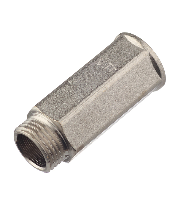 Удлинитель Valtec 50 мм х 1/2 ВР(г) х 1/2 НР(ш) латунный (VTr.197.N.0450)