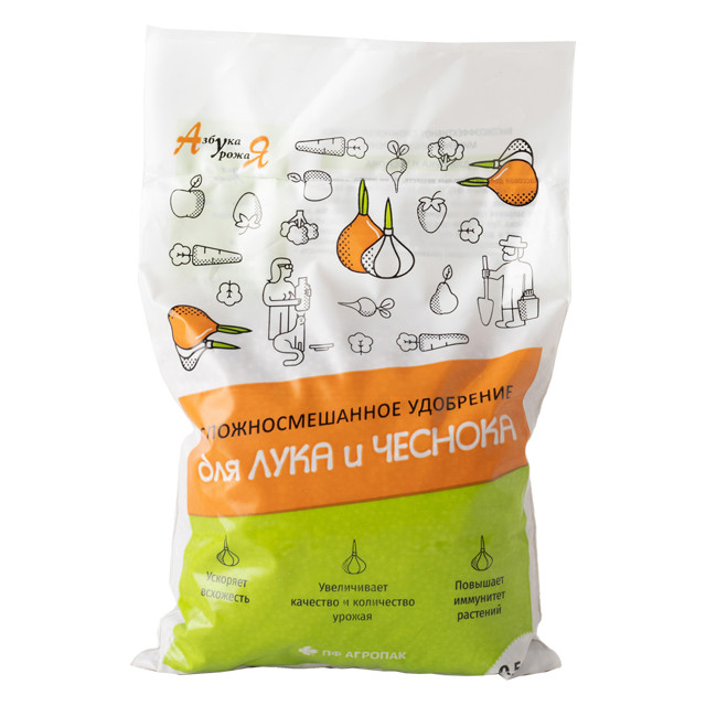 удобрение Азбука Урожая для лука и чеснока 0,5кг