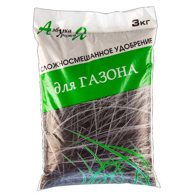 удобрение Азбука Урожая газонное 3кг