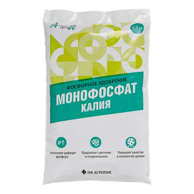 удобрение Азбука Урожая монофосфат калия с карбамидом 0,5кг
