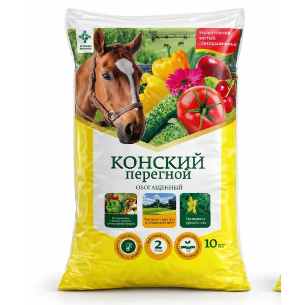 Удобрение Долина плодородия Конский перегной 10 кг