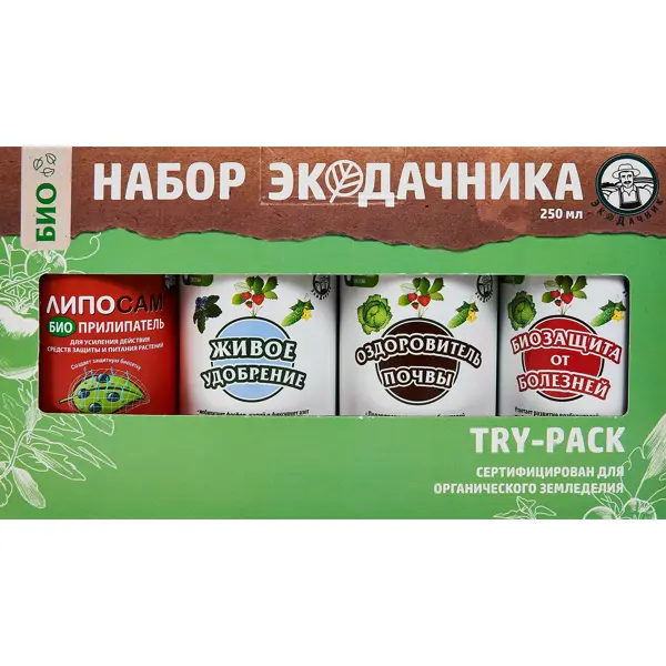 Удобрение Экодачник Набор экодачника 250 мл