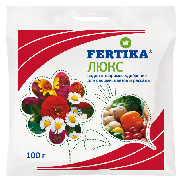 удобрение FERTIKA Люкс кристаллический 100г