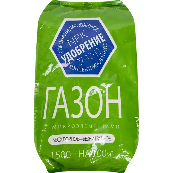 Удобрение Газон с микроэлементами 1.5 кг