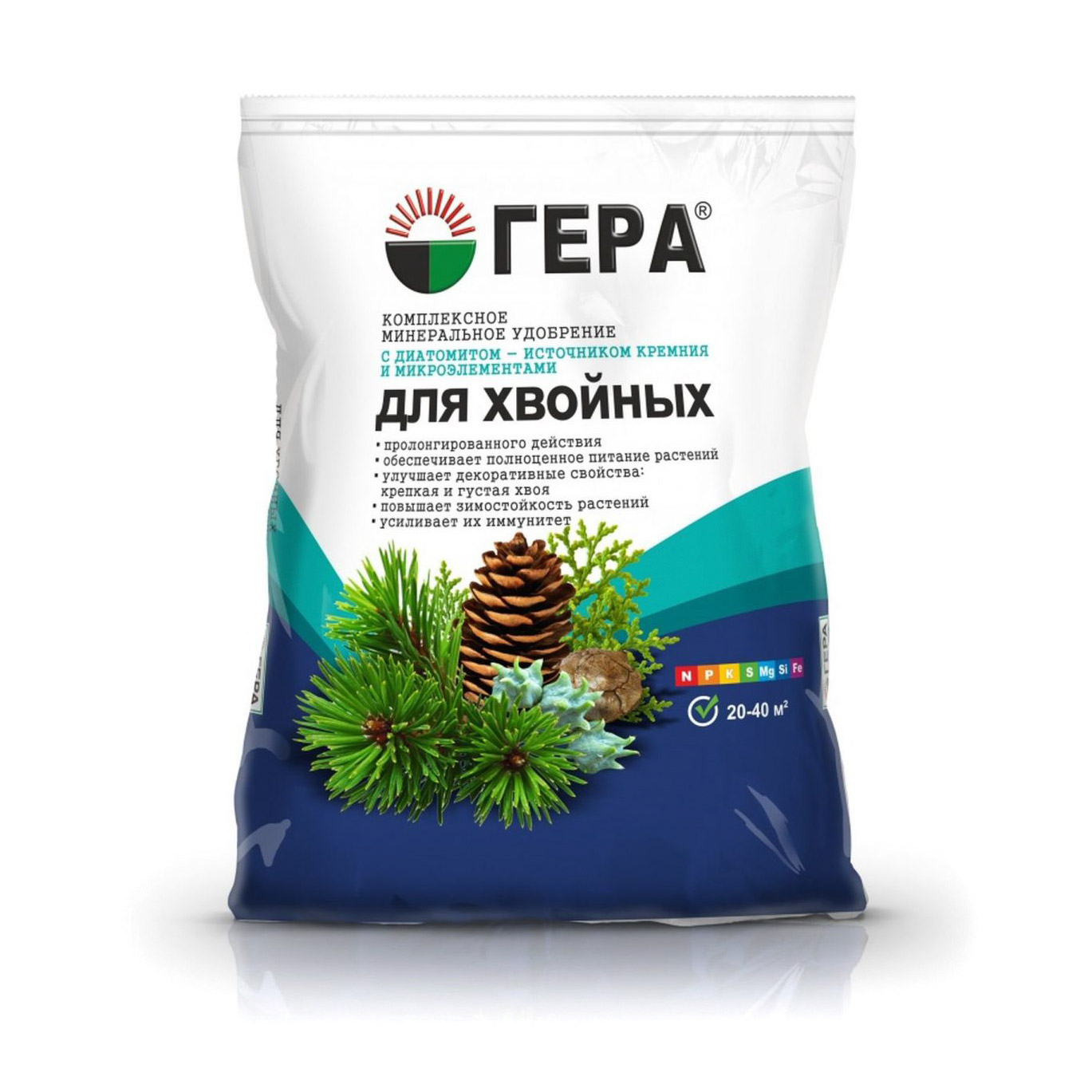 Удобрение хвойное Гера 900 г