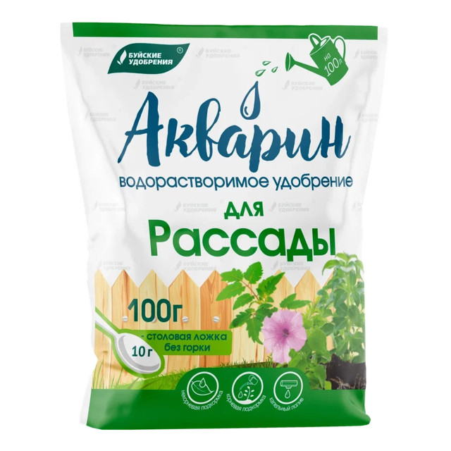 удобрение минеральное Акварин для рассады 100г