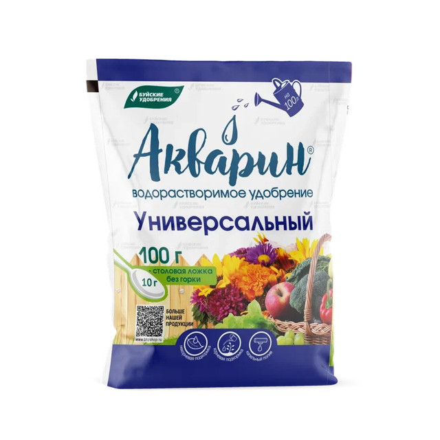 удобрение минеральное Акварин универсальный 100г