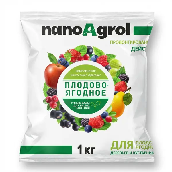Удобрение Nano Agrol для плодово-ягодных растений 1 кг