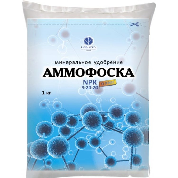 Удобрение Нов-Агро Аммофоска Универсал 1 кг