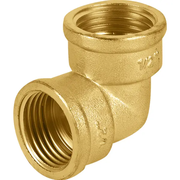 Угол 90° Aquabeam 1/2" ВР мм латунь