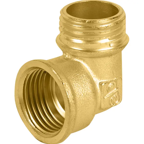 Угол 90° Aquabeam 1/2" ВР-НР мм латунь