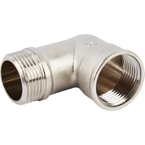Угол 90° Valfex 3/4" ВР-НР мм никелированная латунь VF.092.N.034.BIR