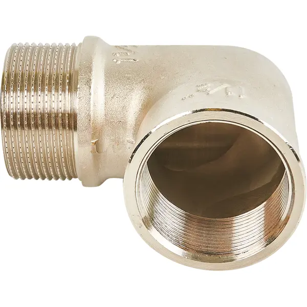 Угол 90° Valtec 1 1/2" ВР-НР мм никелированная латунь S09210008