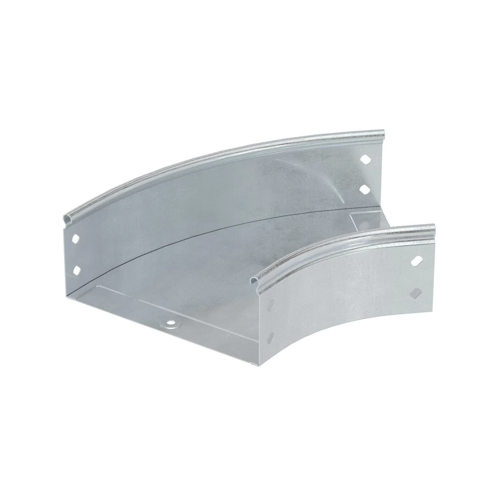 Угол для лотка горизонтальный 45° DKC S5 Combitech CPO 200х50 мм с креплением (36064KDIY)
