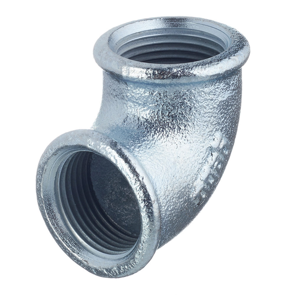 Угол Gebo Platinum 1 ВР(г) х 1 ВР(г) чугунный оцинкованный (90-6V)