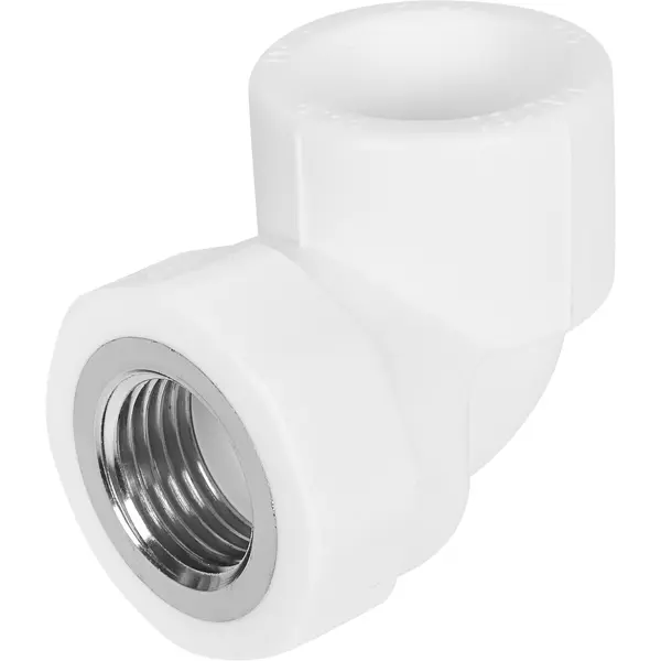 Угол комбинированный 90° Valtec 1/2"x25 мм ВР полипропилен VTP.752.0.02504