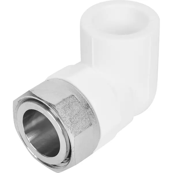 Угол комбинированный 90° Valtec 1"x25 мм ВР полипропилен VTP.758.0.02506