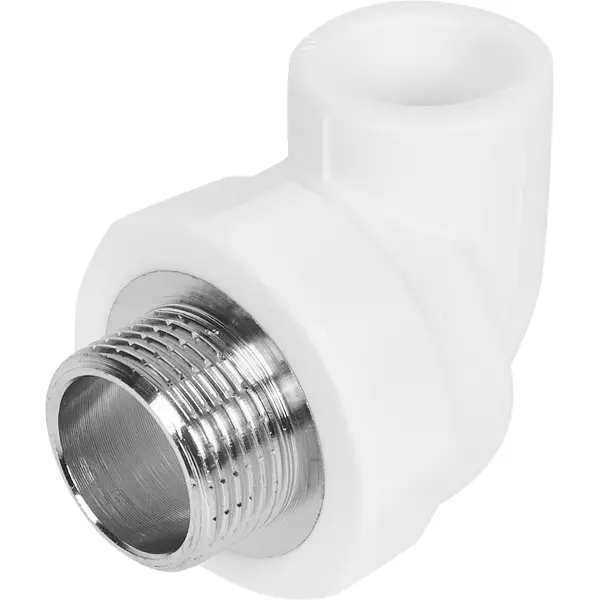 Угол комбинированный 90° Valtec 3/4"x20 мм НР полипропилен VTP.753.0.02005