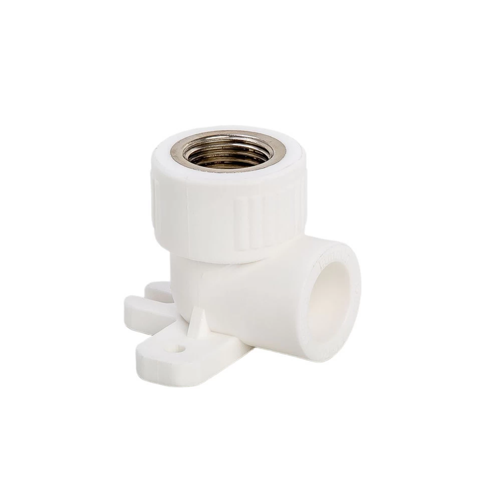 Угол полипропиленовый Lammin 25 мм х 1/2 ВР(г) с креплением (Lm31055025015)