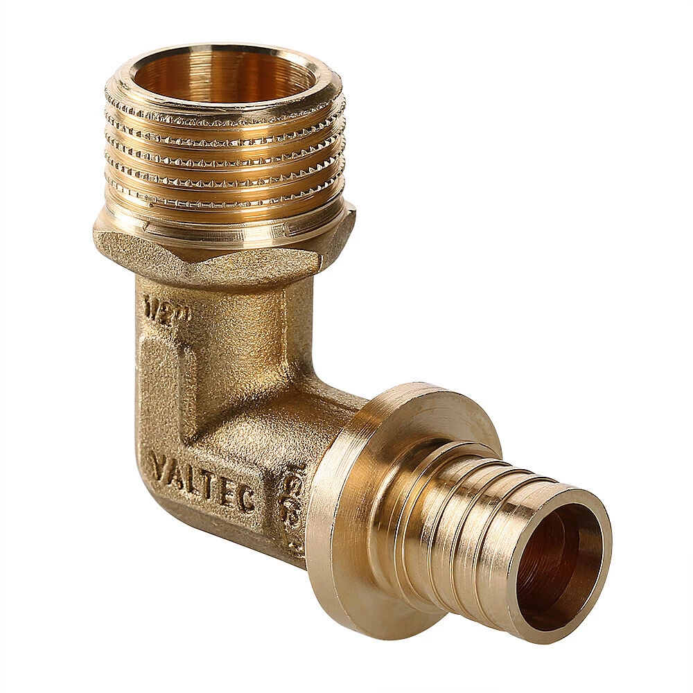 Угол Valtec 20 мм х 1/2 НР(ш) латунь (VTm.453.BG.002004)