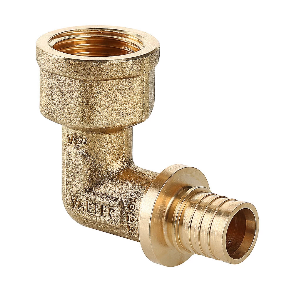 Угол Valtec 20 мм х 1/2 ВР(г) латунь (VTm.452.BG.002004)