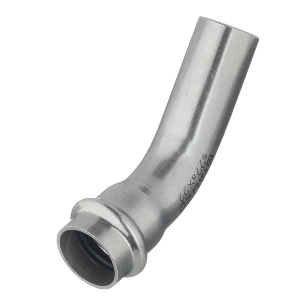 Угол Valtec 45° 22 мм ВН нержавеющая сталь (VTi.958.I.002222)