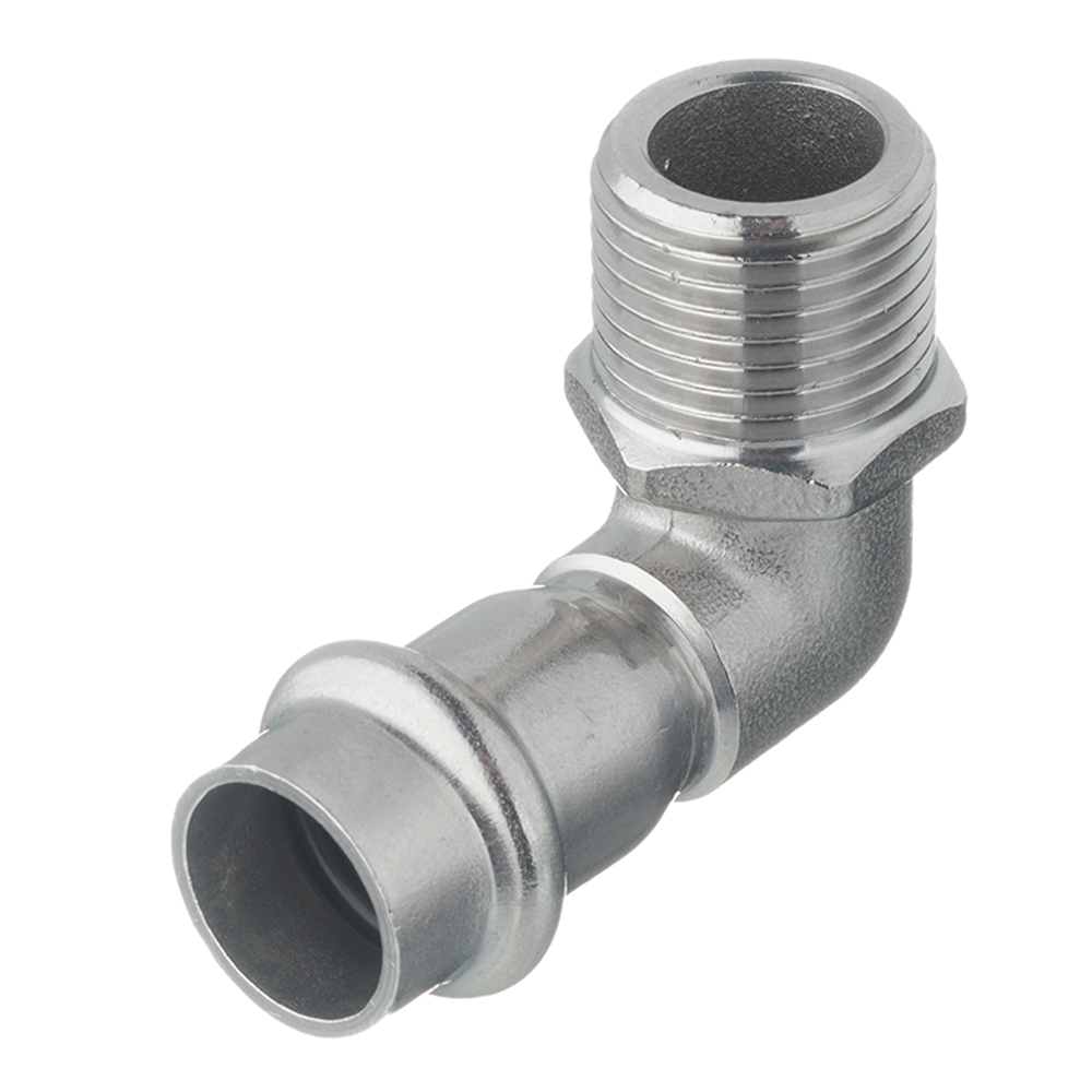 Угол Valtec 90° 15 мм х 1/2 НР(ш) нержавеющая сталь (VTi.953.I.001504)