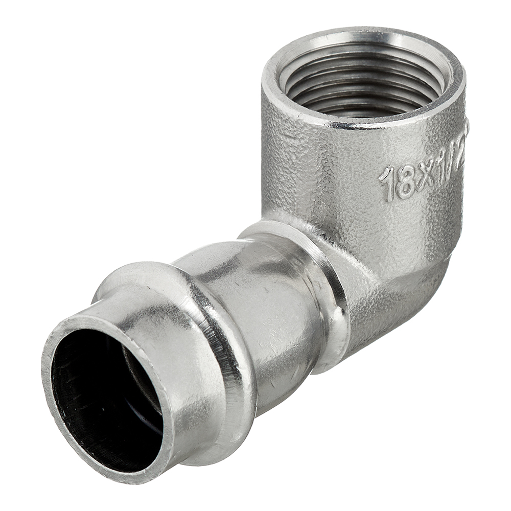 Угол Valtec 90° 18 мм х 1/2 ВР(г) нержавеющая сталь (VTi.952.I.001804)