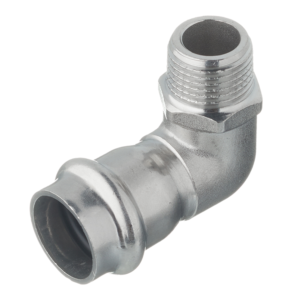 Угол Valtec 90° 22 мм х 1/2 НР нержавеющая сталь (VTi.953.I.002204)