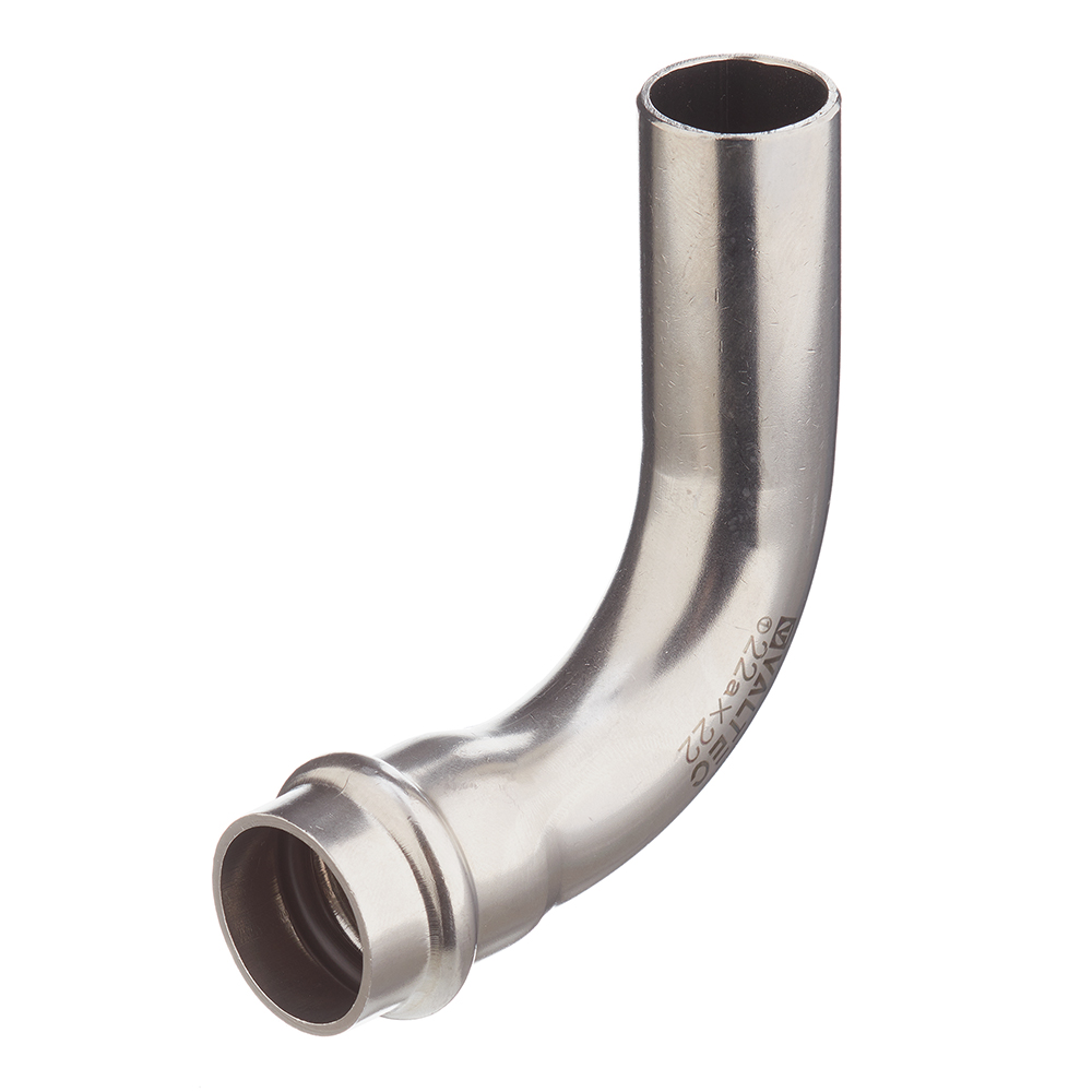 Угол Valtec 90° 22 мм ВН нержавеющая сталь (VTi.950.I.002222)