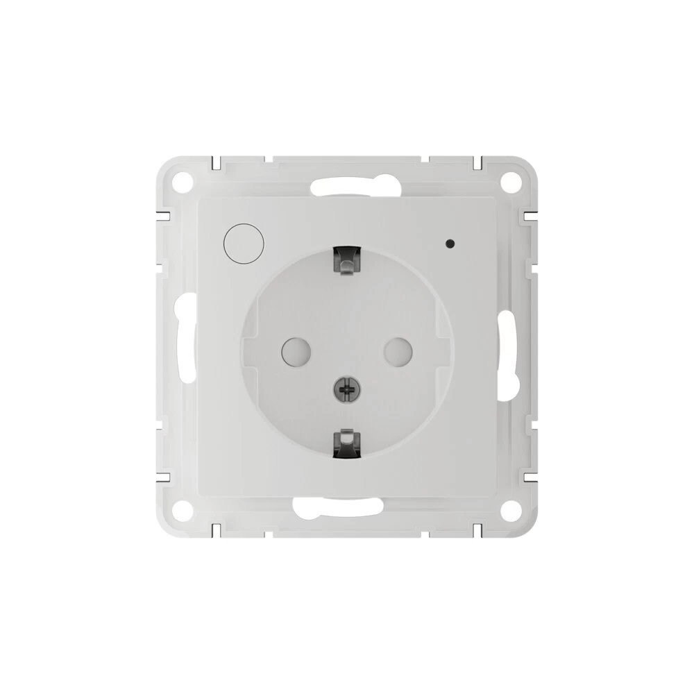 Умная розетка Systeme Electric AtlasDesign Smart (ATN000145Z) скрытая установка белая с заземлением