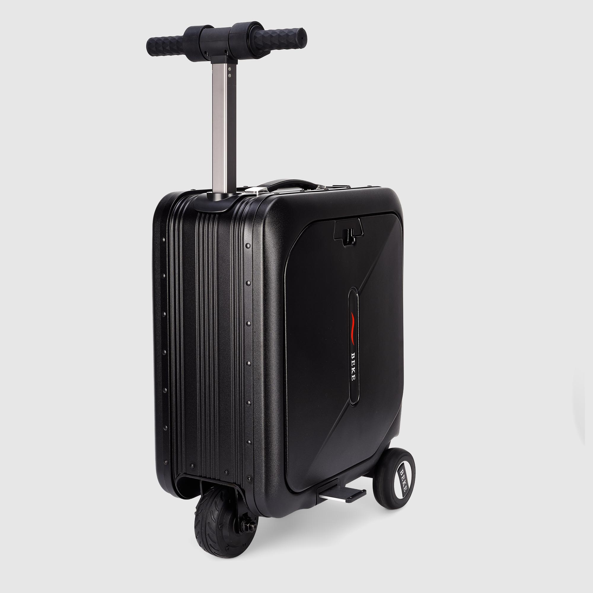 Умный чемодан Smart magic ES07X чёрный 40х25х55 см