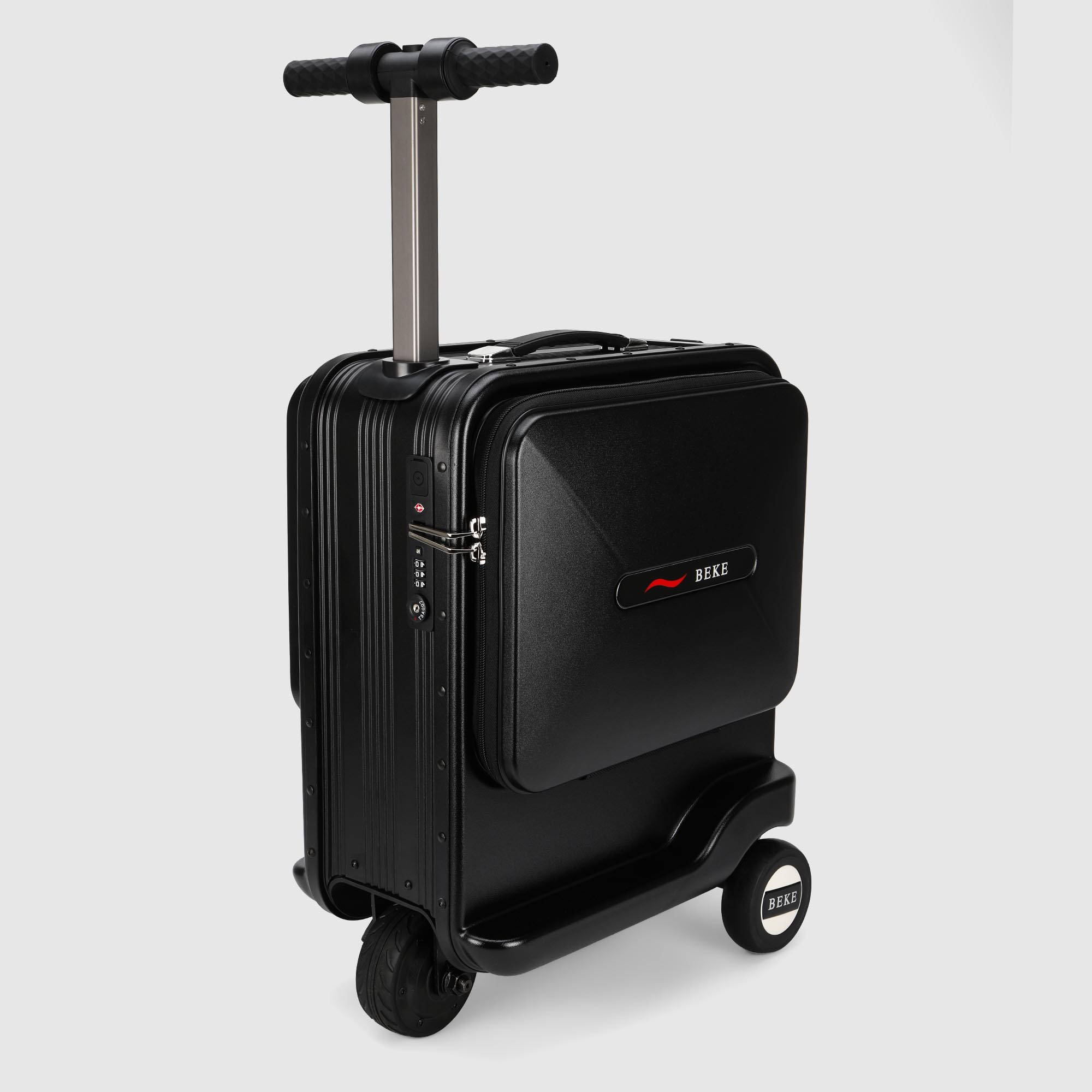 Умный чемодан Smart magic SL01 чёрный 40х25х55 см