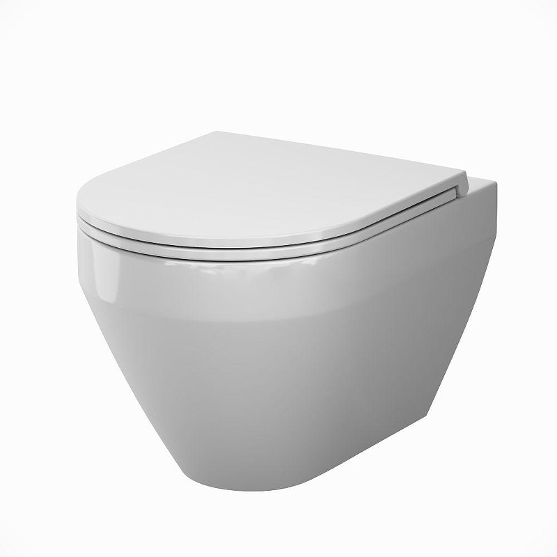 Унитаз AM.PM Spirit V2.0 C701900SC подвесной цвет Белый с сиденьем Микролифт