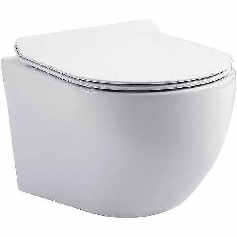 Унитаз Aquanet Cetus W Short Tornado 332171 подвесной с сиденьем Микролифт