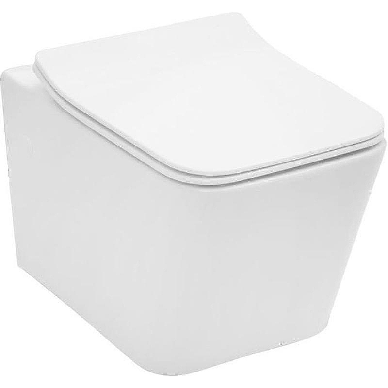 Унитаз Aquanet Tavr BL-103N-WHT TAVR-W 211920 подвесной с сиденьем Микролифт