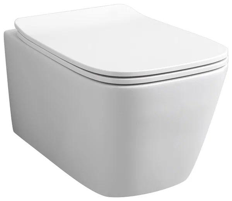 Унитаз Artceram A16 Mini Rimless ASV005 05 00 подвесной цвет Белый матовый без сиденья