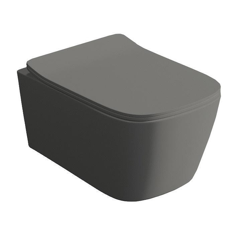 Унитаз Artceram A16 Reel ASV006 15 00 подвесной цвет Grigio olivia без сиденья