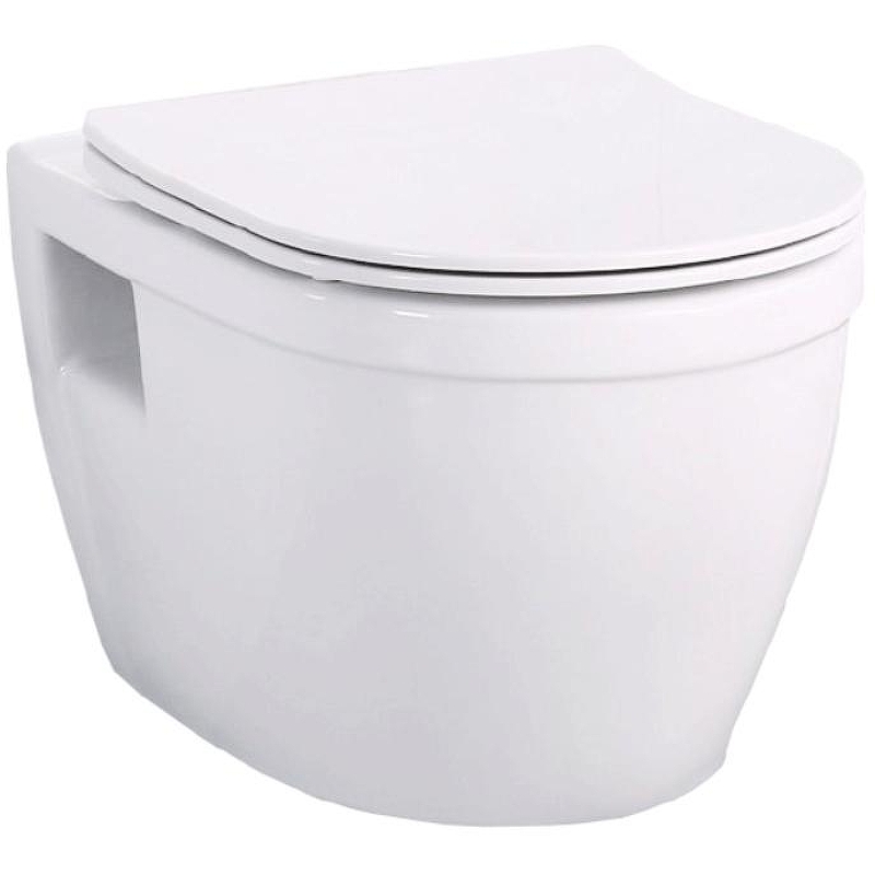 Унитаз BelBagno Loto BB070CHR подвесной без сиденья