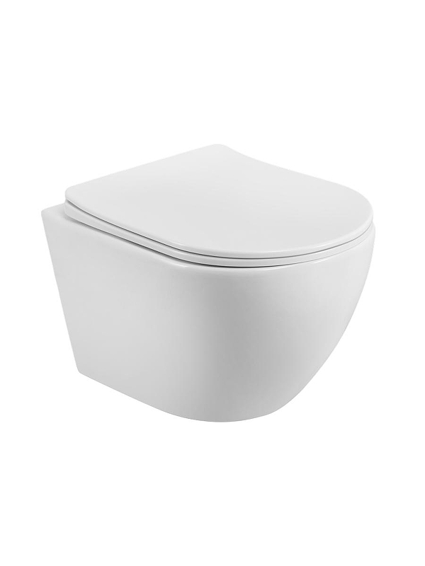 Унитаз BelBagno Marino BB7026CH-TOR/SC подвесной цвет Белый с сиденьем Микролифт