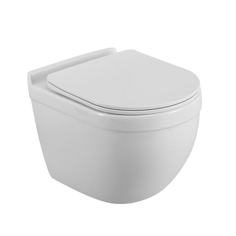 Унитаз BelBagno Senso-R BB017CH-TOR/SC подвесной цвет Белый с сиденьем Микролифт