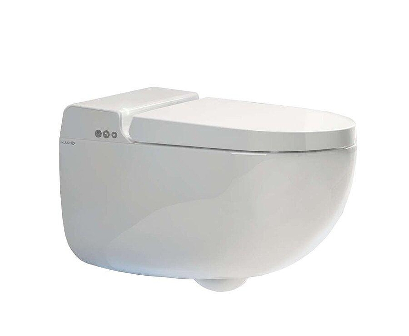 Унитаз биде Kludi Cleantronic 16WCW0143 подвесной цвет Белый глянцевый с сиденьем Микролифт