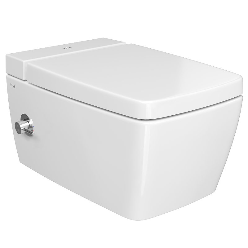 Унитаз биде Vitra Metropole Rim-Ex 7672B003-1687 подвесной без сиденья