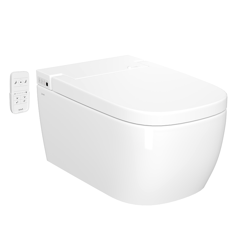 Унитаз биде Vitra V-Care Basic 5674B003-6193 подвесной с сиденьем Микролифт