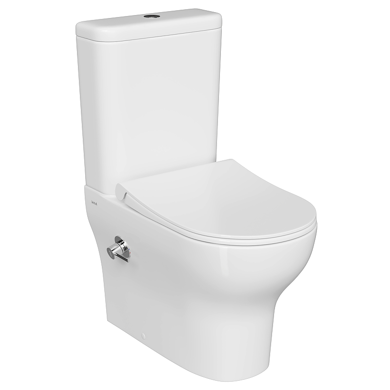 Унитаз биде Vitra Zentrum 9012B003-7226 с бачком и сиденьем Микролифт