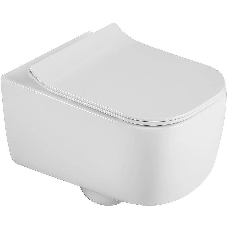 Унитаз Black&White Universe W-730 730W00 подвесной с сиденьем Микролифт