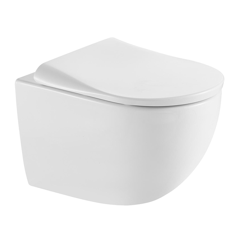 Унитаз Black&White W-650 650W00 подвесной с сиденьем Микролифт