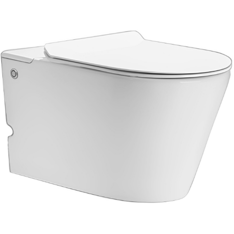 Унитаз Ceruttispa Argentera Aria Pulse CT10590 подвесной с сиденьем Микролифт