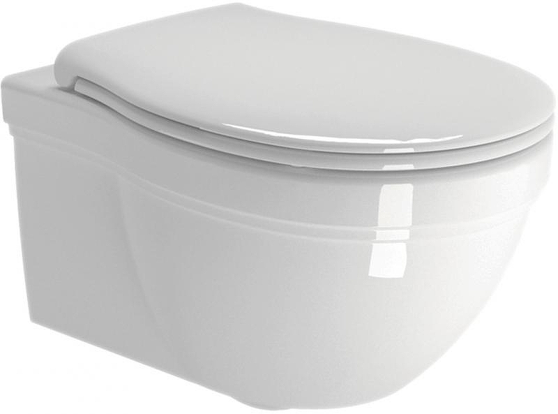Унитаз GSI Classic 55 8712FR211 (871211) белый глянцевый